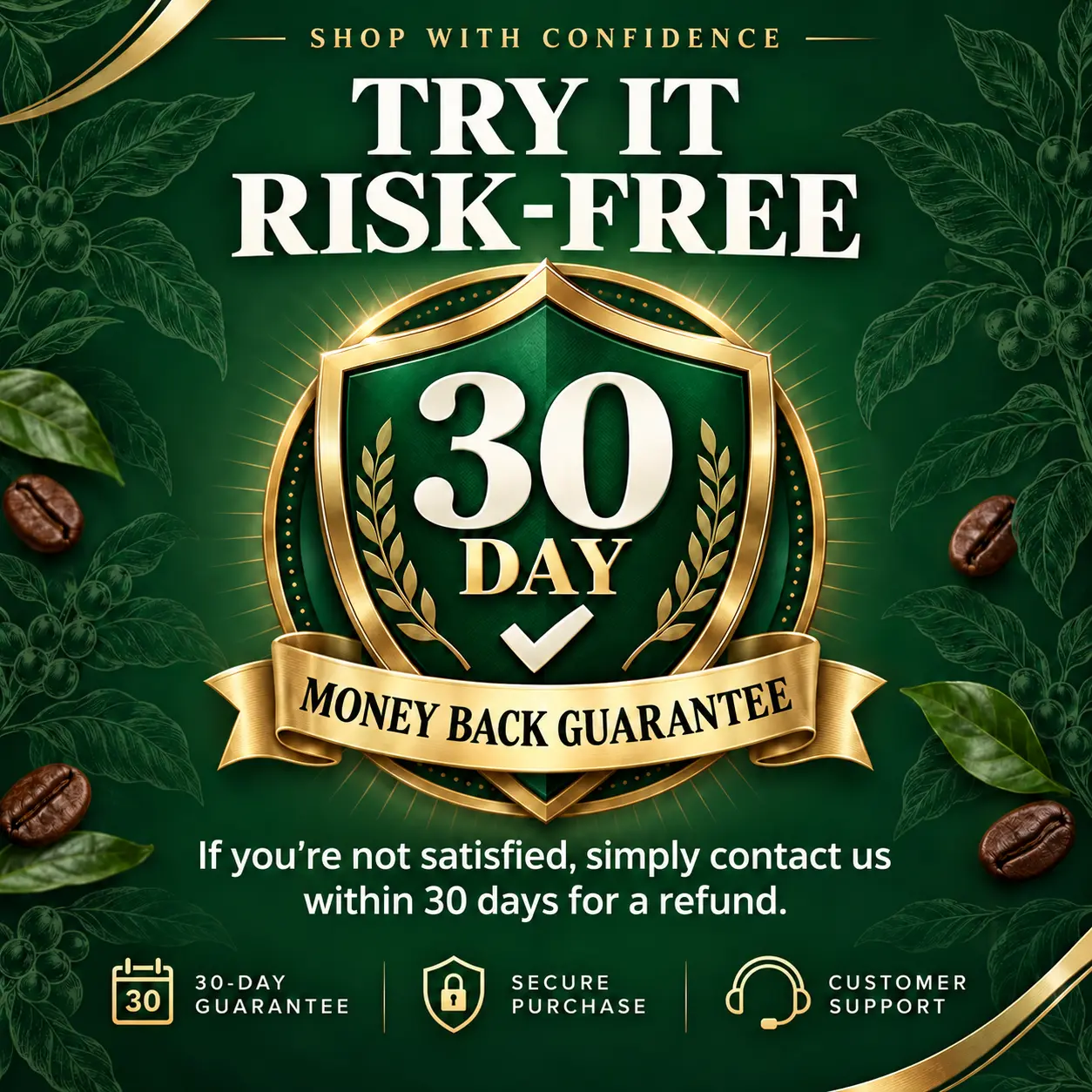 Wellaray Slim Coffee Booster - Geld-zurück-Garantie